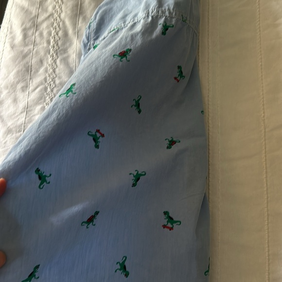 Oshkosh Bosh size 6 boys button up with skateboarding dinos. - Picture 2 of 3